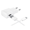 chargeur+cable usbc BLANC