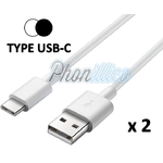 X2 BLANC P9 COULEUR USB C
