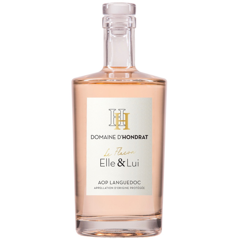 ROSÉ AOP ELLE ET LUI LANGUEDOC DOMAINE D\'HONDRAT 2025