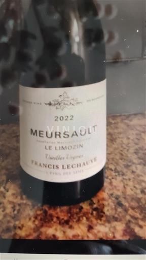 MEURSAULT AOP BLANC LE LIMOZIN 2023