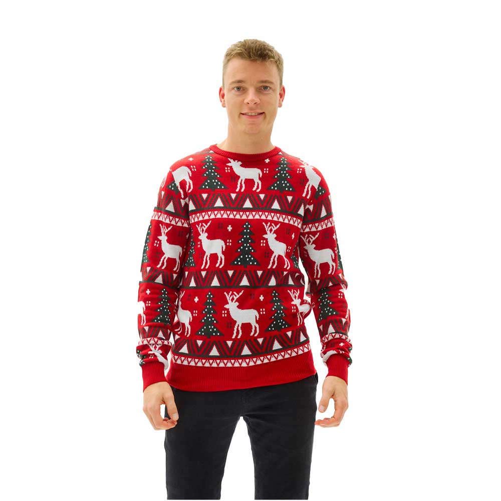 pull-de-noel-le-renne-et-le-sapin-homme