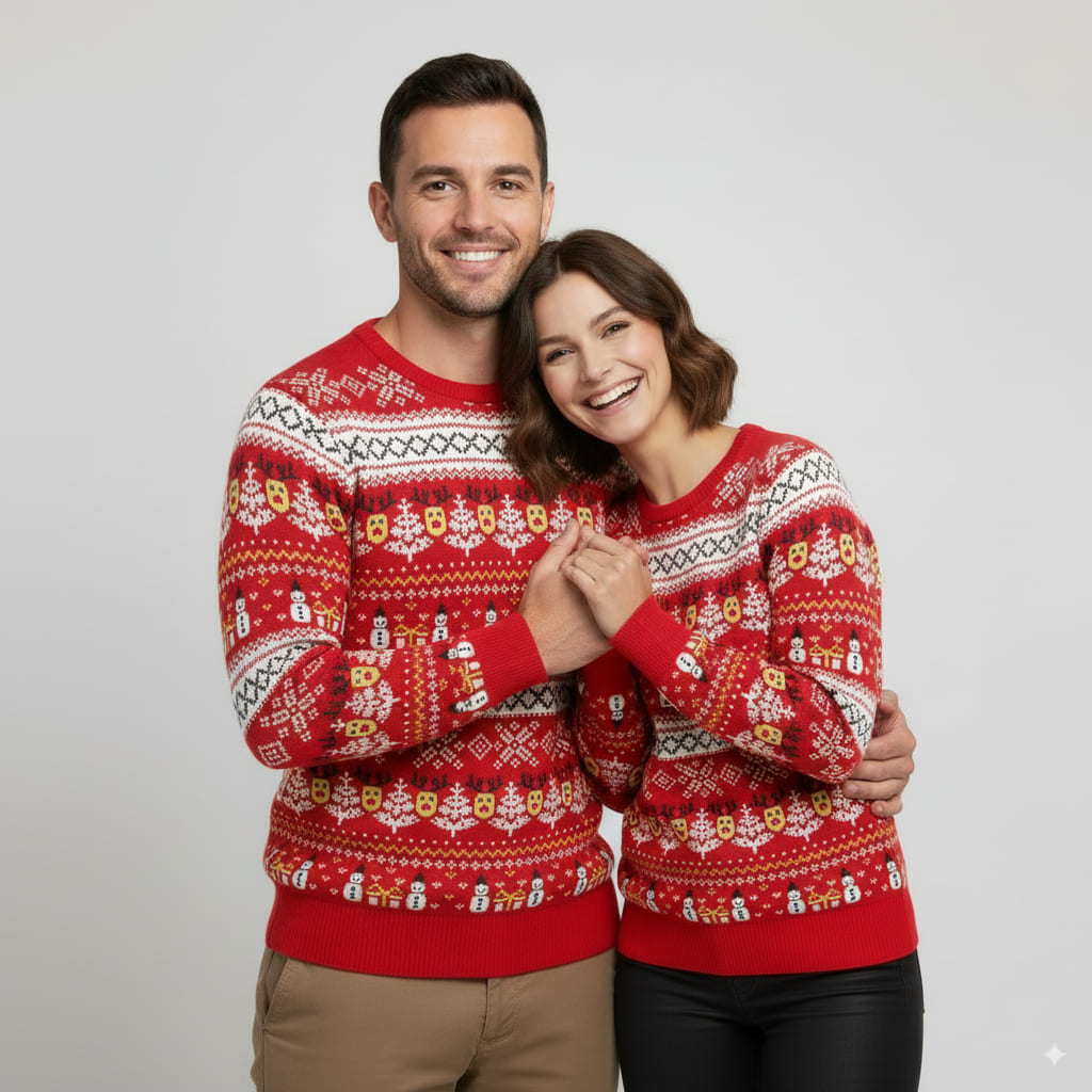 weihnachtspullover-weihnachtsglanz-rot-bio-baumwolle-paar