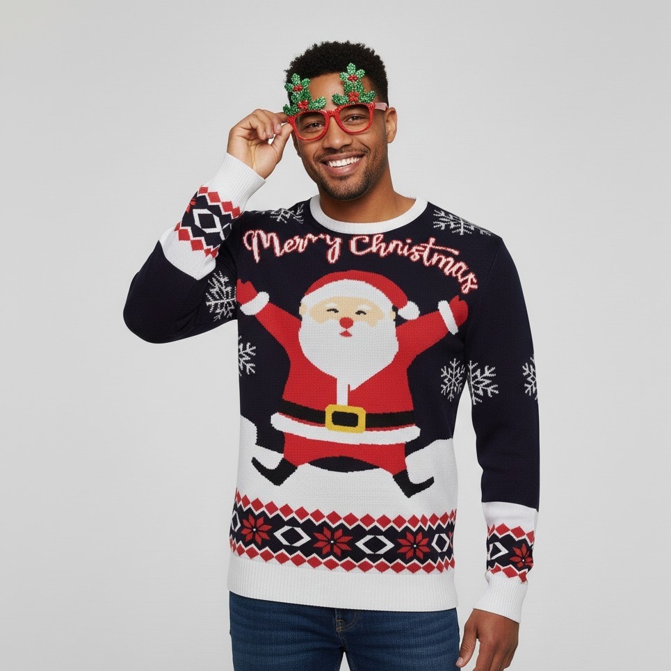 weihnachtspullover-superfroh-weihnachtsmann-bio-baumwolle-herren