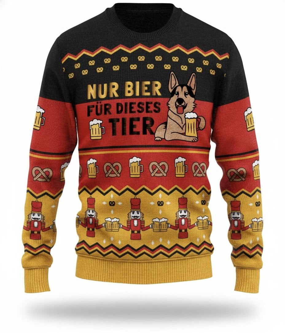 Weihnachtspullover-Nur-Bier-fur-dieses-Tier-Packshot