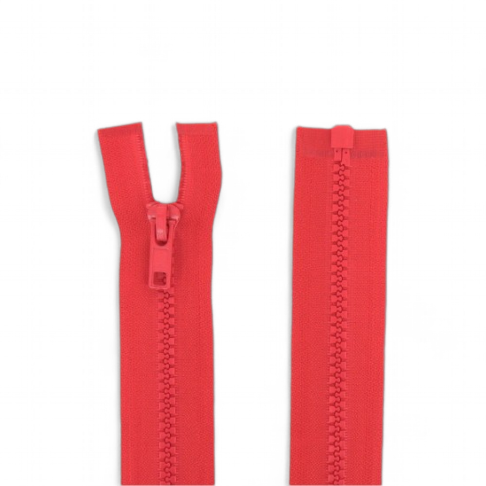 fermeture éclair injectée séparable 25 cm rouge vif