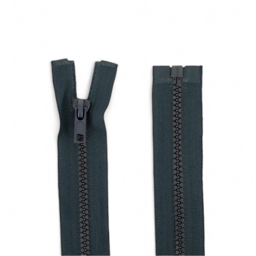 fermeture éclair injectée séparable 25 cm gris foncé