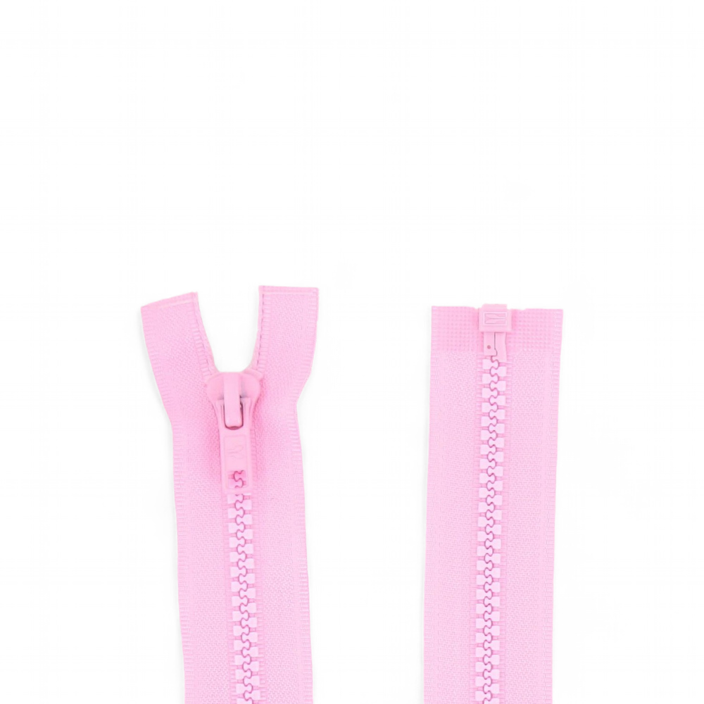 fermeture éclair injectée séparable 25 cm rose