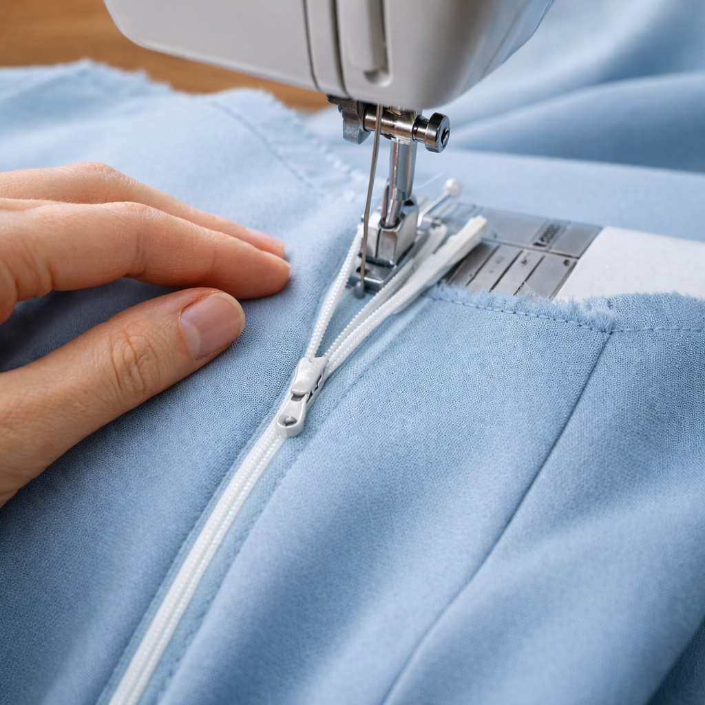 Fermeture éclair invisible : guide complet pour un rendu parfait en couture