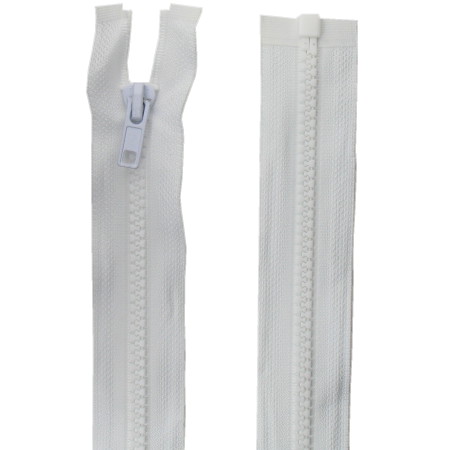 Fermeture éclair En Métal Sans Nickel, Noir - 81 Cm - N° 5 (extrémité Ouverte