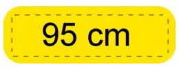 fermeture éclair injectée séparable n°5 95 cm – gamme de couleurs