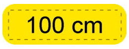 fermeture éclair injectée séparable n°5 100 cm – gamme de couleurs