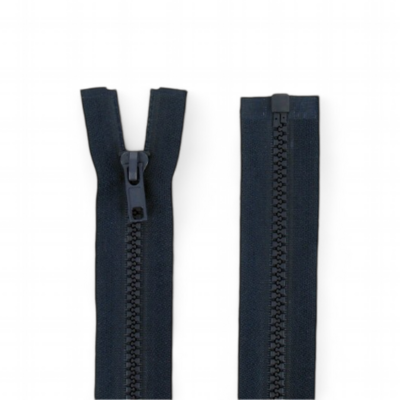 fermeture éclair injectée séparable 25 cm bleu marine foncé