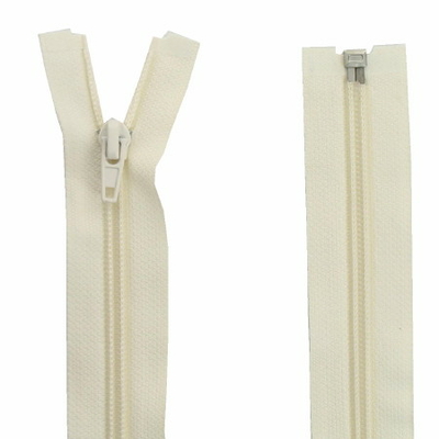 fermeture éclair spirale n°6 séparable 45 cm écru