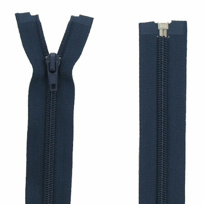 fermeture éclair spirale n°6 séparable 65 cm bleu marine