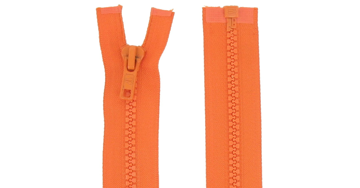 YaHoGa 10 Pièces Fermetures Éclair Séparables 70cm Heavy Duty Plastique - 10 Couleurs