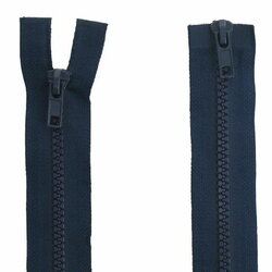Fermeture Éclair Ouverte Longue 100 Cm - Double Curseurs, Pour Veste, Manteau, DIY Couture