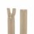 fermeture éclair injectée séparable 25 cm beige