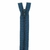 fermeture éclair nylon n°3 non séparable 15 cm bleu pétrole