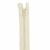 fermeture éclair nylon n°3 non séparable 15 cm crème