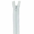 fermeture éclair nylon n°3 non séparable 20 cm bleu diamant