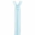 fermeture éclair nylon n°3 non séparable 20 cm bleu ciel clair