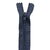 fermeture éclair nylon n°3 non séparable 25 cm gris anthracite