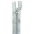fermeture éclair nylon n°3 non séparable 25 cm gris souris