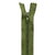 fermeture éclair nylon n°3 non séparable 25 cm vert armé