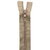 fermeture éclair nylon n°3 non séparable 30 cm beige foncé
