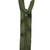 fermeture éclair nylon n°3 non séparable 30 cm vert kaki