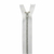 fermeture éclair métal n°3 pantalon 10 cm blanc