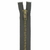 fermeture éclair pantalon jeans métal n°5 8 cm marron foncé