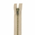fermeture éclair jeans métal n°5 12 cm beige