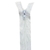 fermeture éclair nylon n°3 non séparable 30 cm blanc