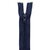 fermeture éclair nylon n°3 non séparable 25 cm bleu nuit