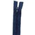 fermeture éclair nylon n°3 non séparable 25 cm bleu marine