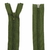 fermeture éclair spirale n°6 séparable 100 cm vert armé