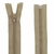 fermeture éclair spirale n°6 séparable 40 cm beige