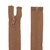 Fermeture éclair injectée séparable 55 cm marron brique