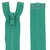 Fermeture éclair injectée séparable 55 cm vert
