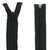 fermeture éclair spirale n°6 séparable 35 cm noir