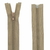 fermeture éclair spirale n°6 séparable 65 cm beige