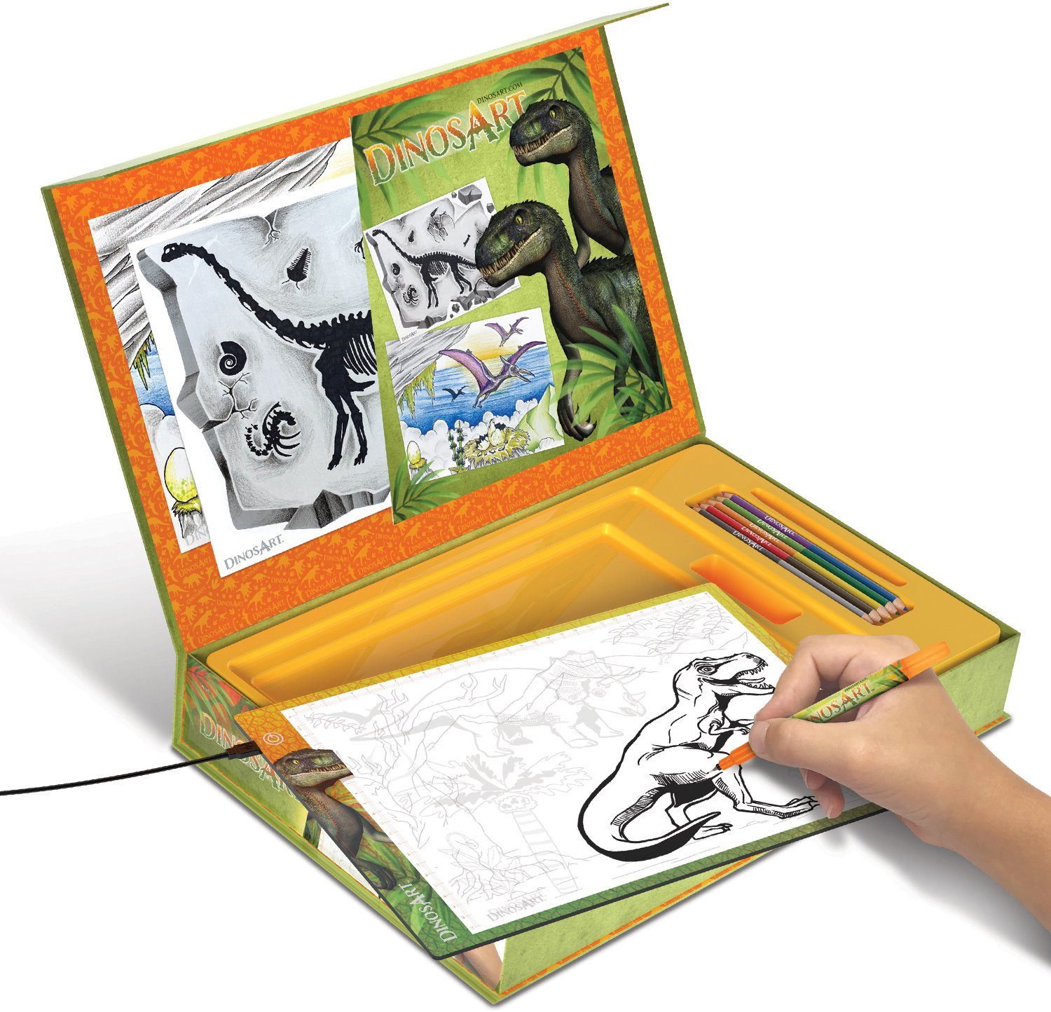 Tablette-lumineuse-dessins-dinosart-hape-toynamics-2