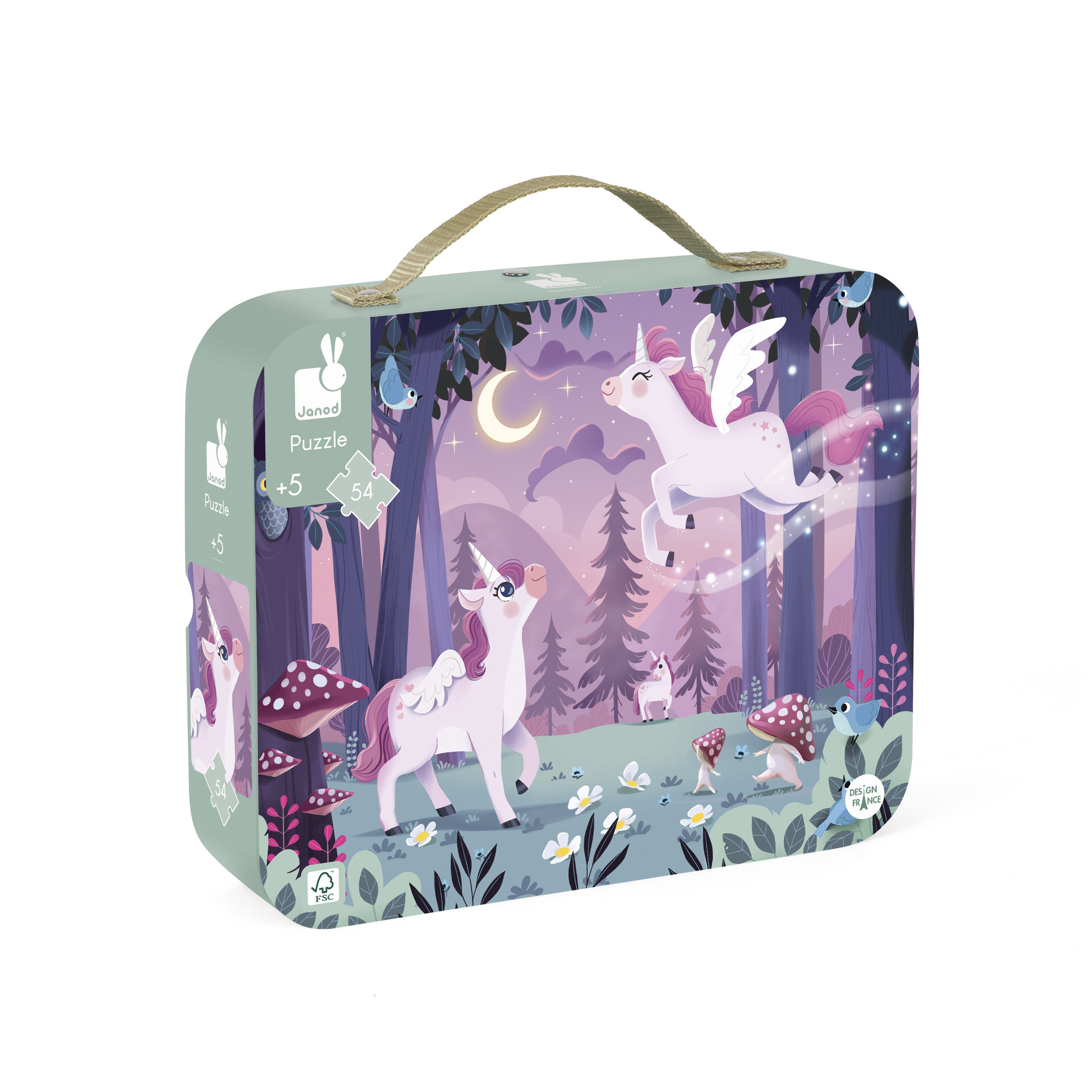 puzzle-licorne-54-pieces-janod