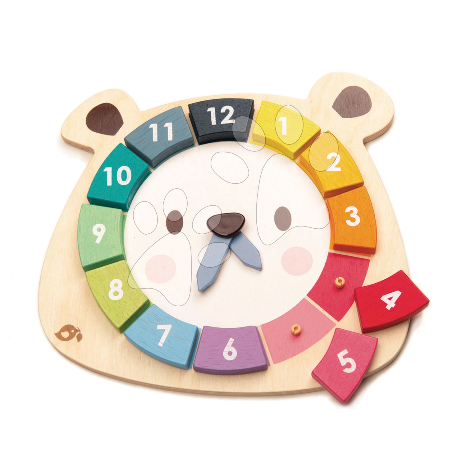horloge-ours-tender-leaf-bois