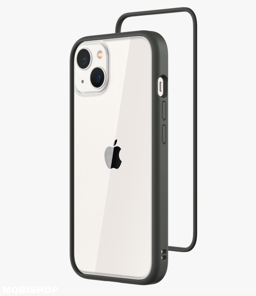 Coque Rhinoshield Modulaire Mod NX™ graphite iPhone 13 - Protection iPhone  iPad AirPods/iPhone 13 - Mobishop Saint-Etienne