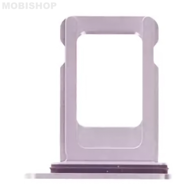 PIECES DETACHEES: Tiroir Carte Sim Double Apple IPhone 14 Pro Max Violet - Neuf