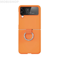 Coque de Protection avec Anneau Z-FL2 Samsung Galaxy Z Flip 4 5G F721 Orange