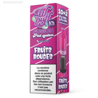 Cartouche Fusion Pod System 20mg - Liquideo - Fruits Rouges