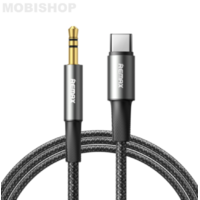 Câble Audio Type-C Vers Jack 3,5mm REMAX C26 - 1.2M - Noir